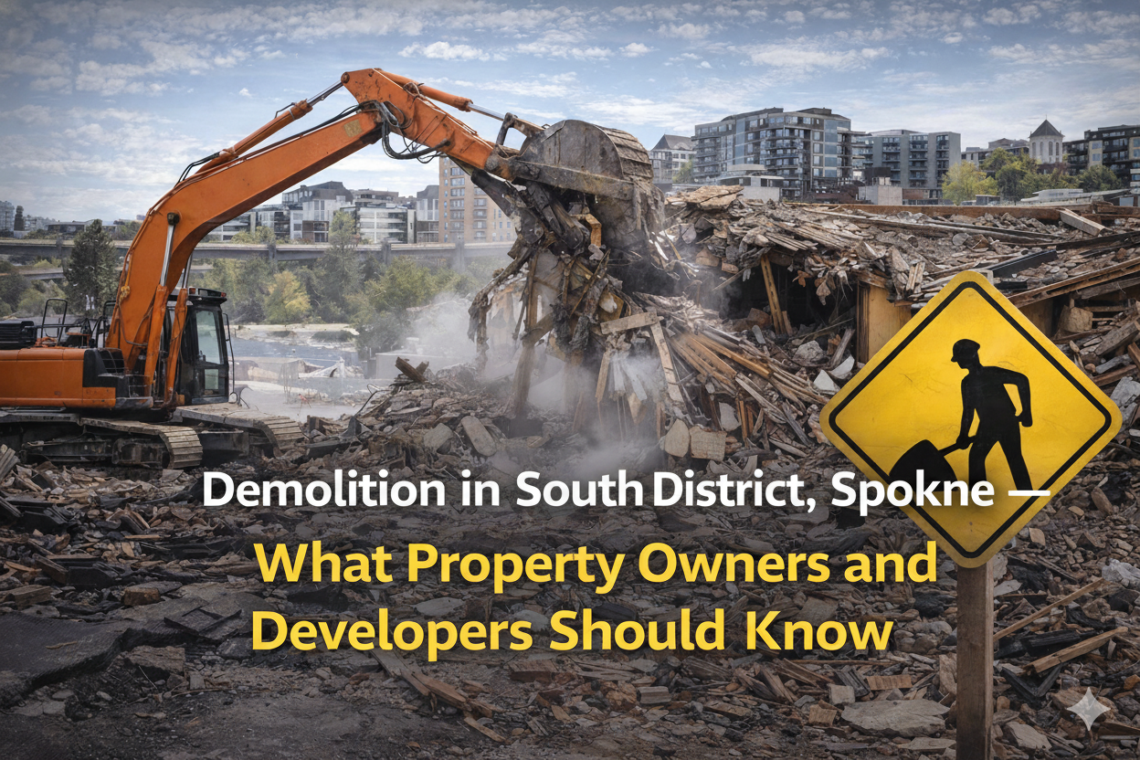 Demolition in South Perry District, Spokane What Property Owners and Developers Should Know